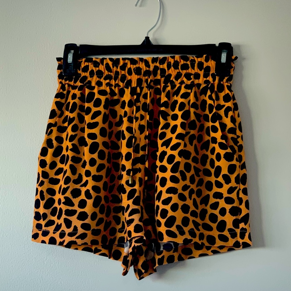 Planet Blue Cassandra Leopard Short